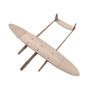 Seabird Q Twin-Body Hand Thrown Model Airplane