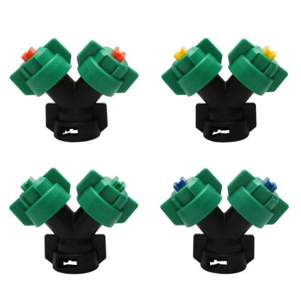 Agricultural Y-shaped Bi-nozzle Flat Fan Sprayer Nozzle