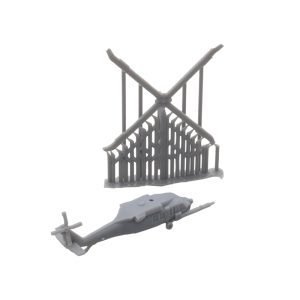 HH-60W Resin Model Helicopter
